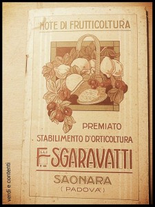 Note di Frutticoltura -Sgaravatti