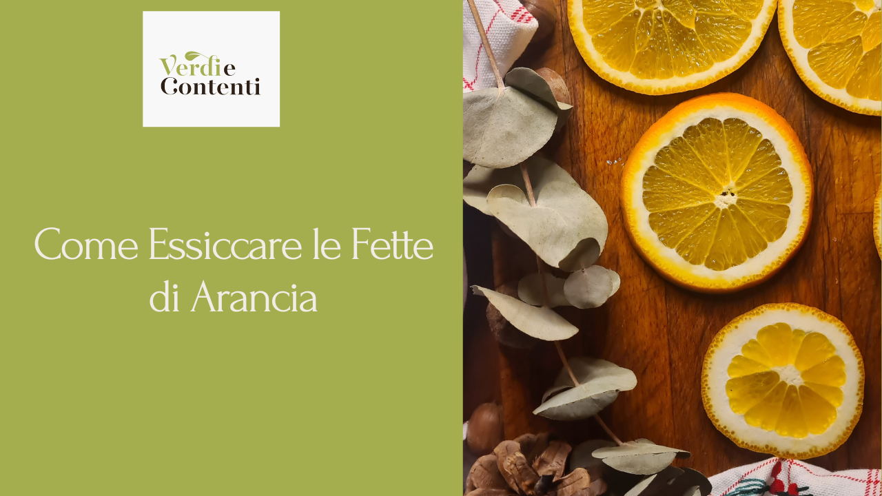 Come Essiccare le Fette di Arancia