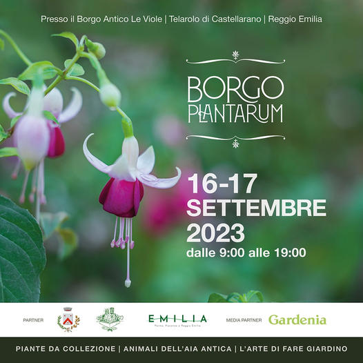 SAVE THE DATE“Fioritura” settembrina per Borgo Plantarum