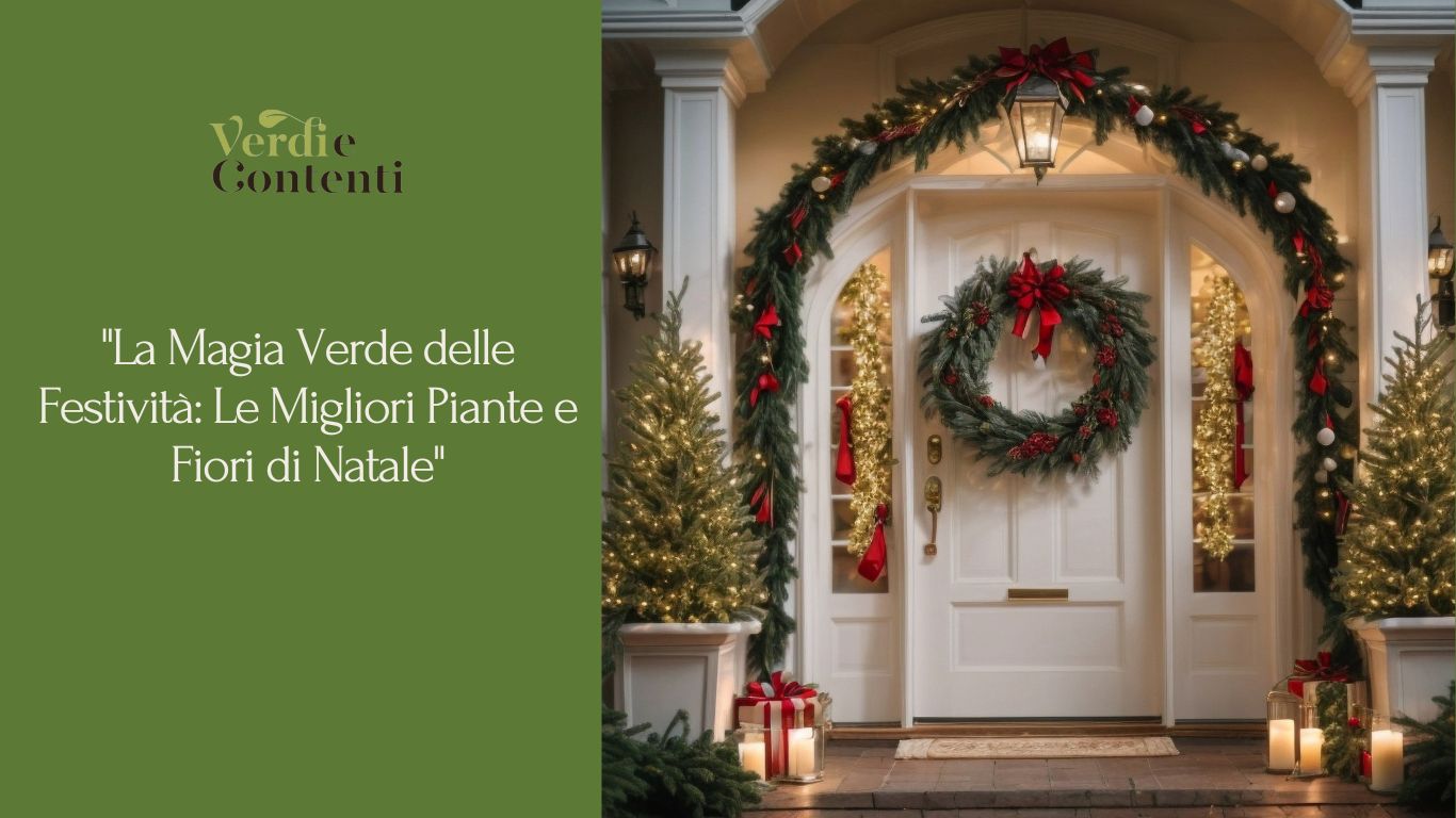 La Magia Verde delle Festività: Le Migliori Piante e Fiori di Natale.